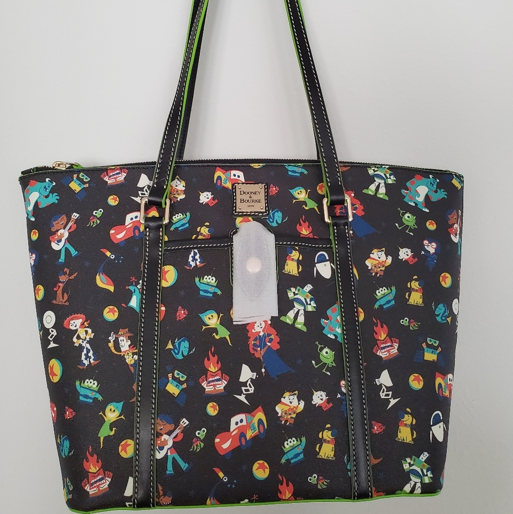 dooney & bourke disney pixar tote bag